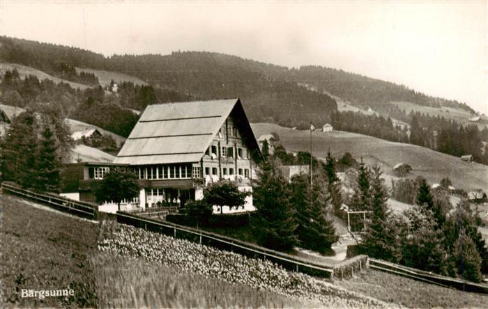 Schwanden BE Ferien- und Erholungsheim der Stadt Nidau Baergsunne