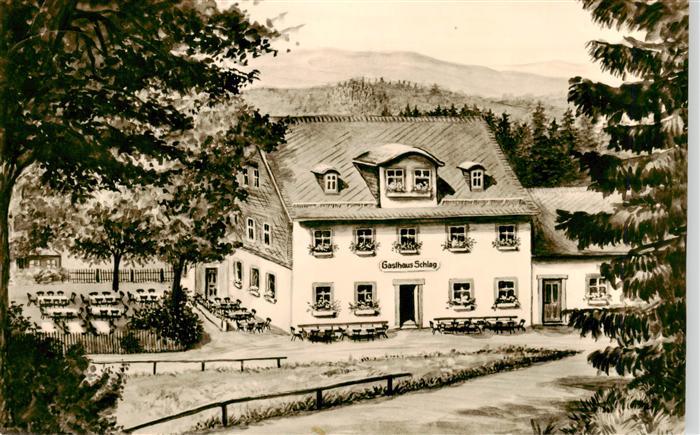 Schwarzenbach Wald Gasthaus Pension Schlag