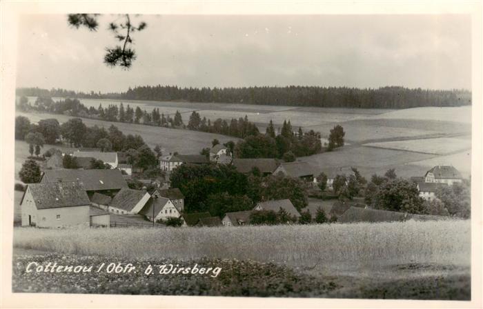 Cottenau Wirsberg Oberfranken Panorama
