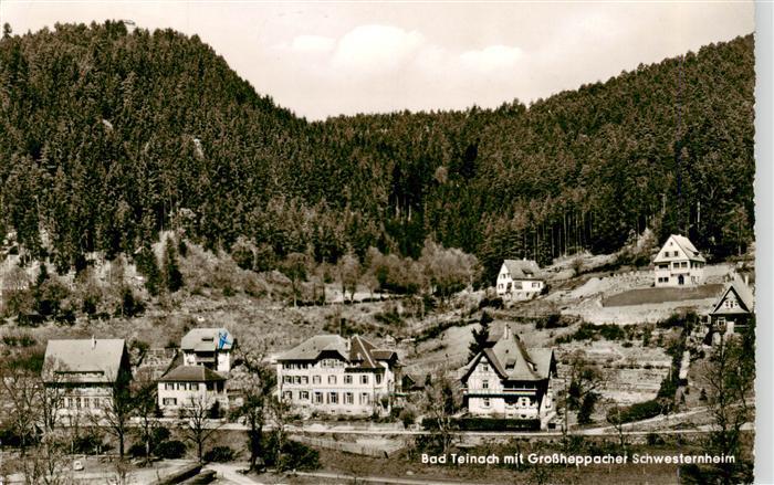 Bad Teinach-Zavelstein BW Teilansicht mit Grossheppacher Schwesternheim