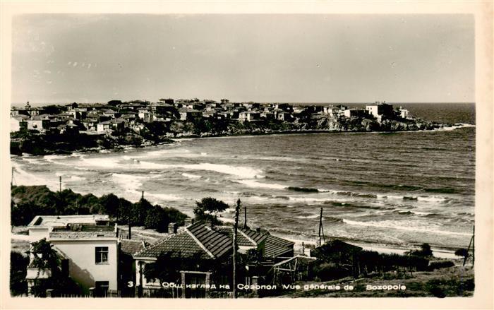 Sozopole Sozopol Sosopol BG Kuestenpanorama