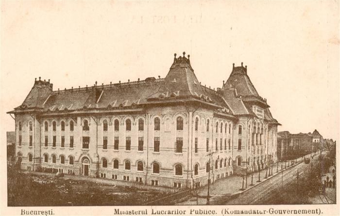 Bucuresti Bukarest Bucaresti RO Ministerul Lucrarilor Publice Komandatur Gouvern