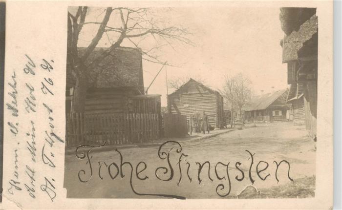 Russland  Russia RU Dorfpartie