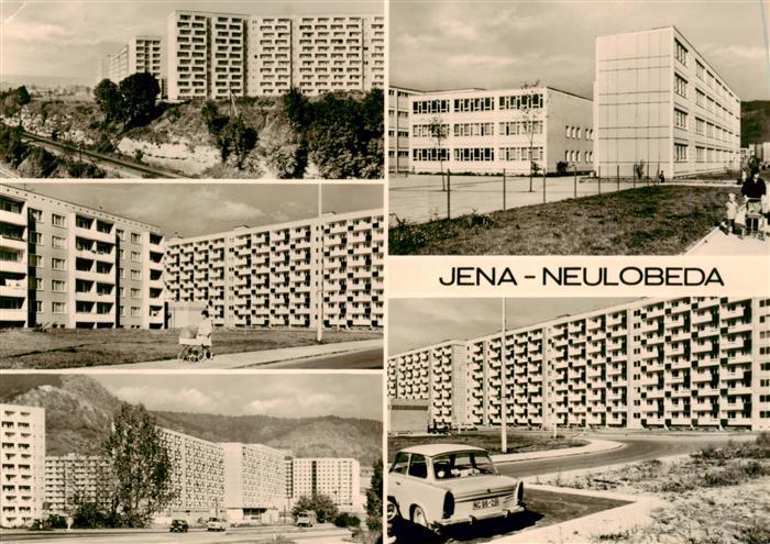 Neulobeda Jena Wohnsiedlung Hochhaeuser