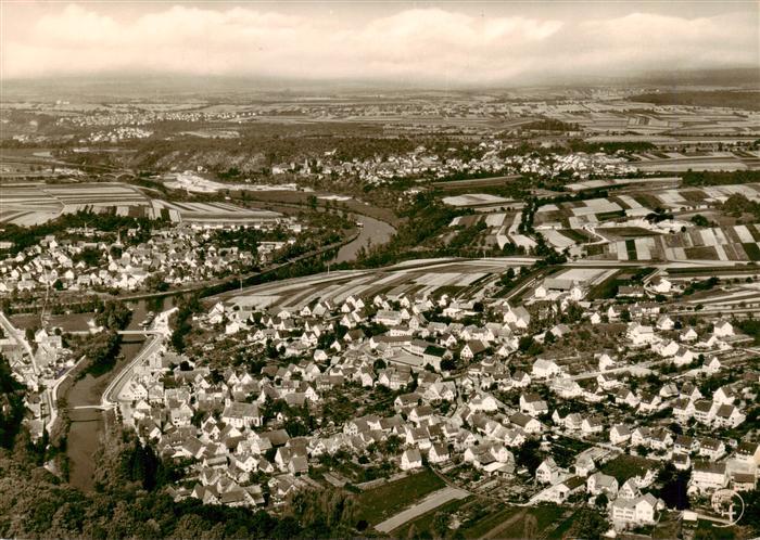 Neckarrems Fliegeraufnahme