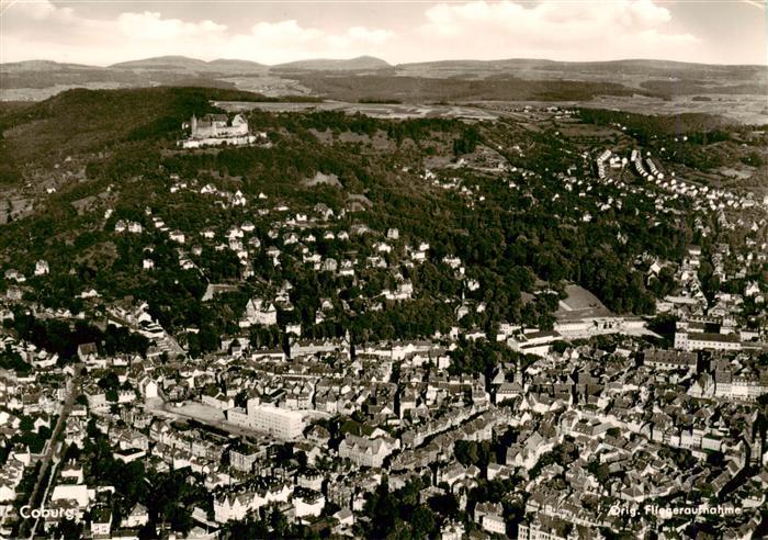 Coburg Bayern Original Fliegeraufnahme
