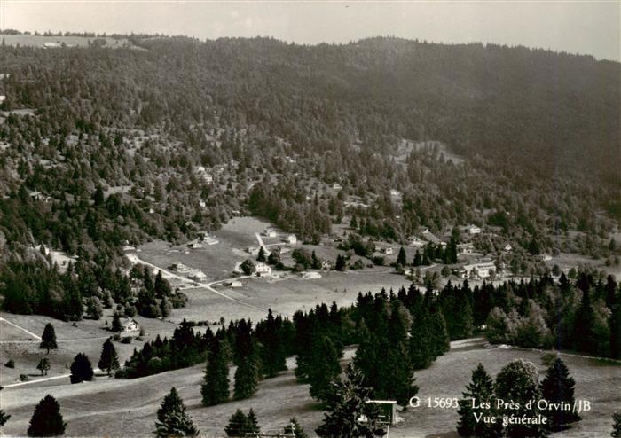 Les Pres-d Orvin BE Vue générale aérienne