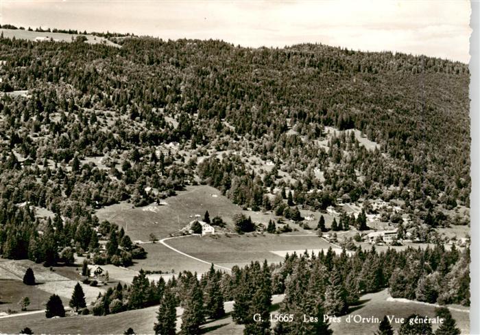 Les Pres-d Orvin BE Vue générale aérienne