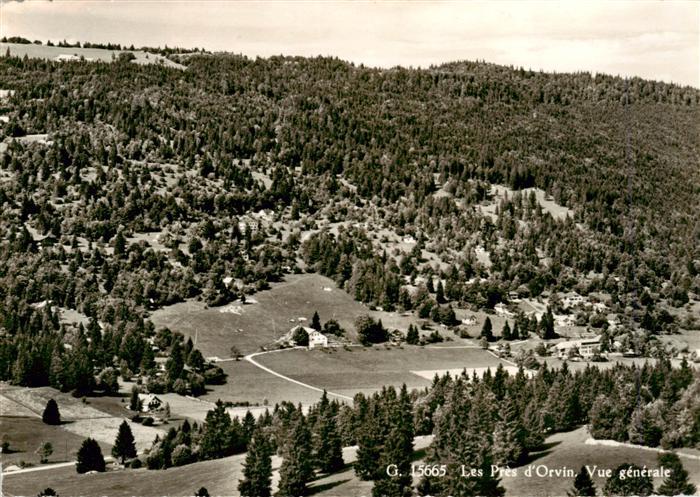 Orvin BE Vue générale aérienne