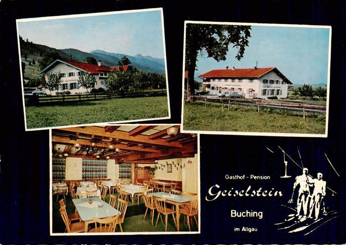 Buching Gasthof Pension Geiselstein Gastraum