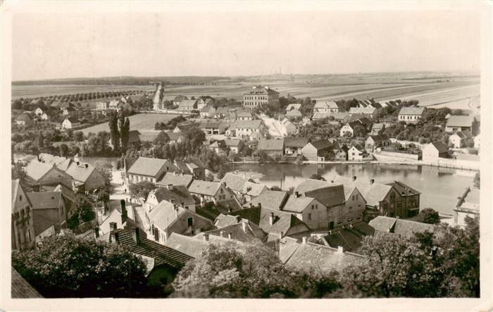Bustehrad Buschtiehrad Kladno Kladen CZ Blick ueber die Stadt