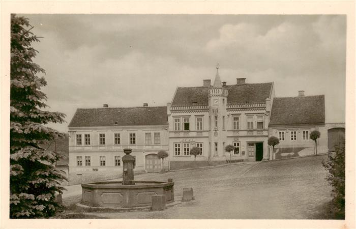 Prcice Sedlec CZ Namesti Platz Brunnen
