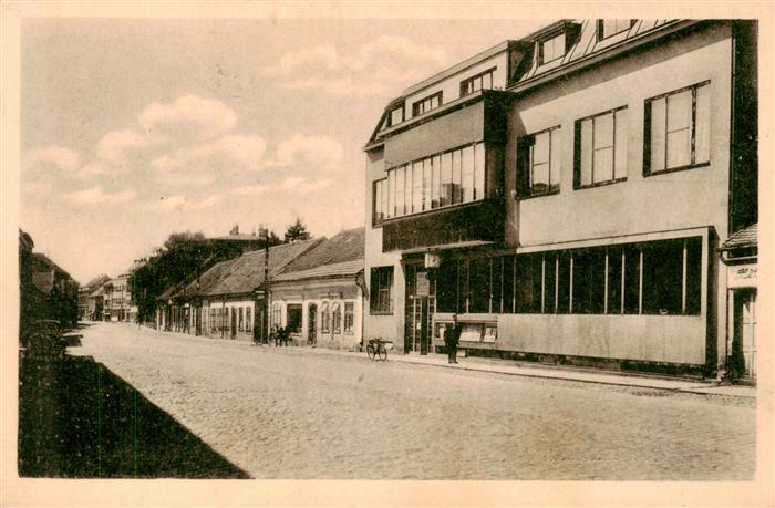 Smirice nad Labem Smirschitz CZ Strassenpartie