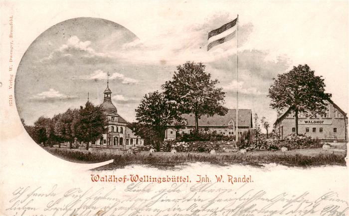 Wellingsbuettel Hamburg Waldhof Flagge