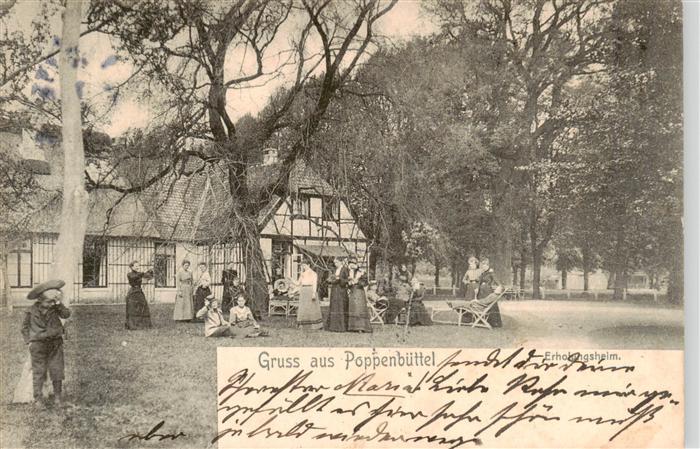 Poppenbuettel Hamburg Erholungsheim