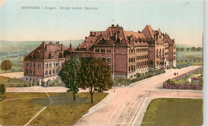 Annaberg -Buchholz Erzgebirge Koenigliches Lehrer-Seminar