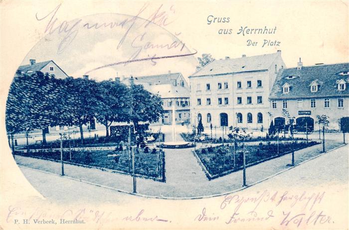 Herrnhut Sachsen Platz