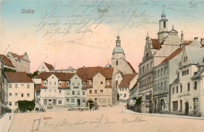 Colditz Sachsen Markt