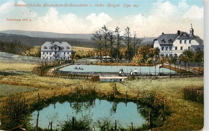 Kretscham-Rothensehma Oberwiesenthal Sachsen Sommerfrische