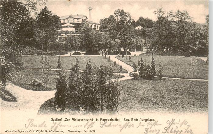 Poppenbuettel Hamburg Gasthaus zur Alsterschlucht