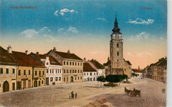 Gross Meseritsch Velke Mezirici Stadtplatz