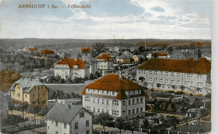 Arnsdorf  Sachsen Teilansicht