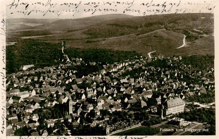 Fellbach BW Fliegeraufnahme