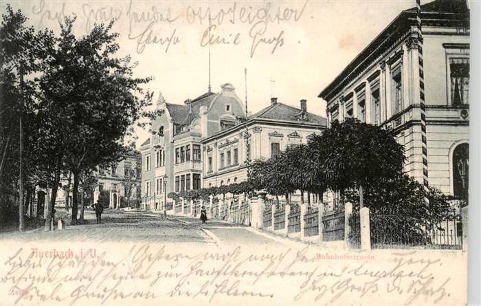Auerbach Vogtland Bahnhofstrasse