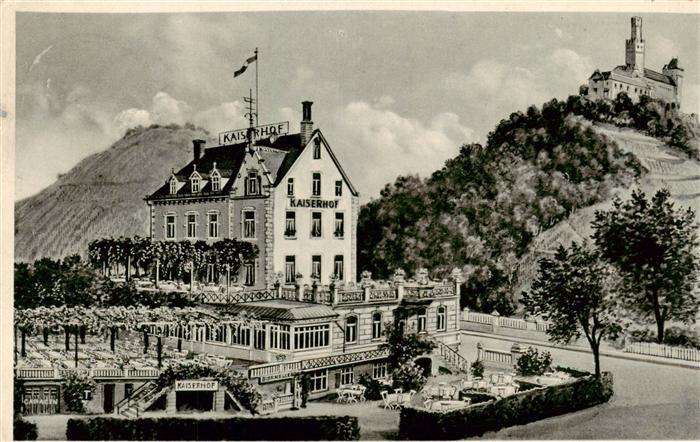 Braubach Rhein Hotel Foerst-Kaiserhof Illustration