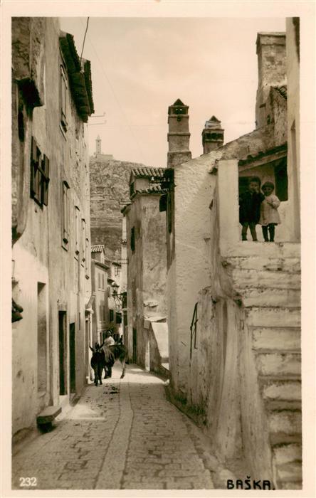 Baska Otok Krk Croatia Dorfpartie