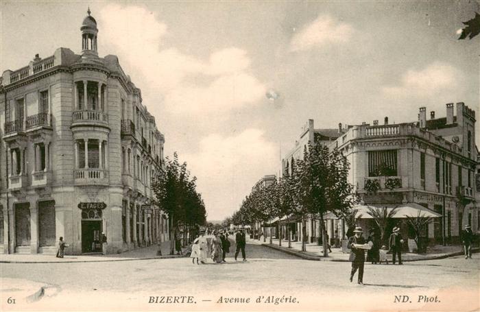Bizerte Tunesie Avenue d'Algérie Marine-Post