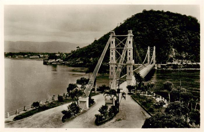 Santos Sao Paulo Brazil Costa cerca San Vicente Kuestenlandschaft
