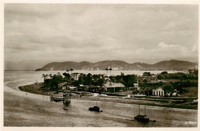Santos Sao Paulo Brazil Panorama