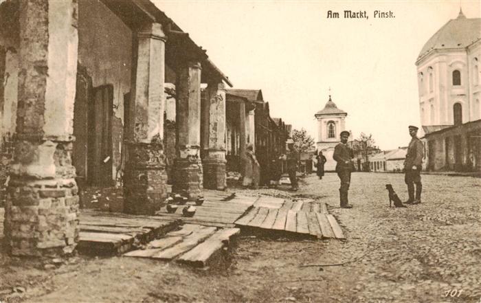 Pinsk Belarus Am Markt