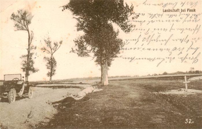 Pinsk Belarus Landschaftspanorama