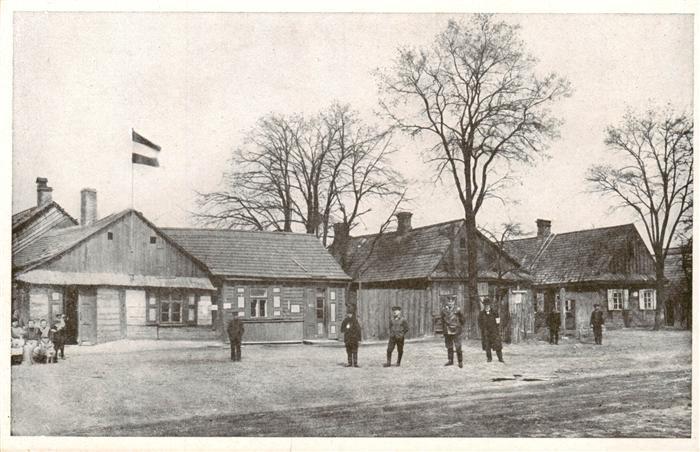 Brest -Litowsk Belarus Weissrussland Strassenpartie Dr. Kommandantur