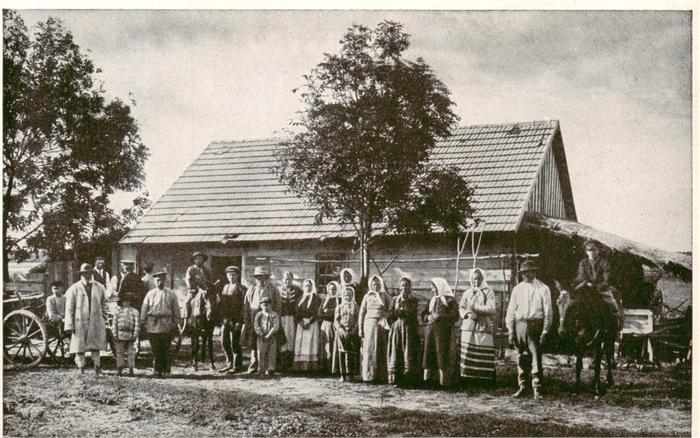 Brest -Litowsk Belarus Weissrussland Russische Dorfbewohner