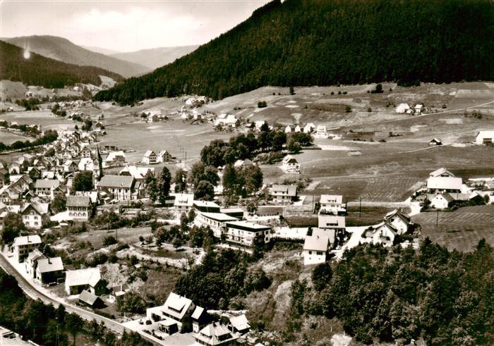 Mitteltal Schwarzwald Panorama Hoehenluftkurort Kurhotel Mitteltal