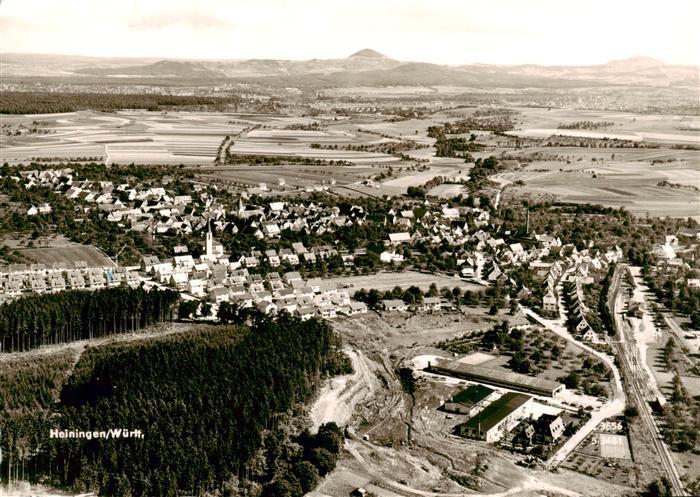 Heiningen Goeppingen BW Fliegeraufnahme