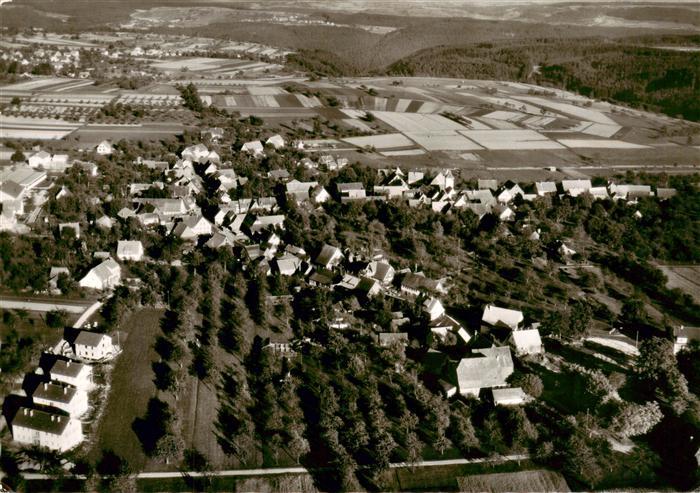 Oberhaugstett Neubulach BW Fliegeraufnahme