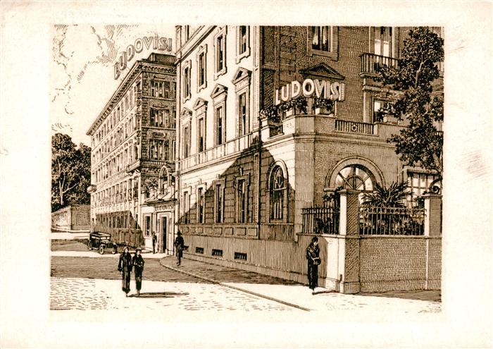 ROMA  Rom IT Hotel Ludovisi Kuenstlerkarte