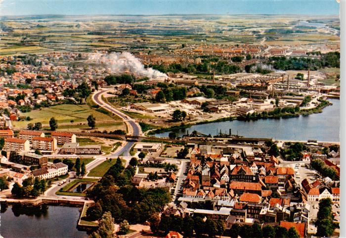 Rendsburg Schleswig-Holstein Fliegeraufnahme