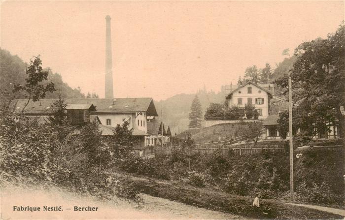 Bercher VD Fabrique Nestlé