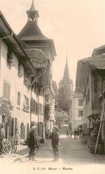 Morat Murten FR Partie im Zentrum