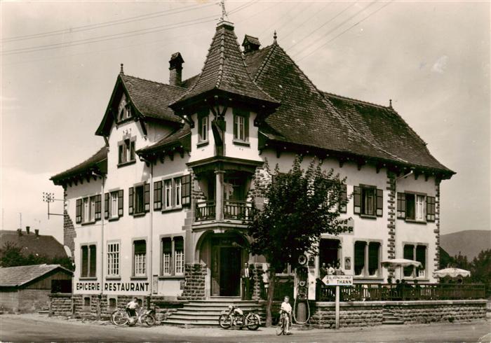 Aspach-le-Bas Niederaspach 68 Haut-Rhin Café Restaurant à la Tour Malakoff