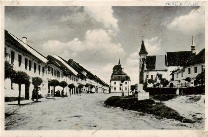 Naceradec Natscheradetz Benesov Broumov CZ Ortszentrum Kirche