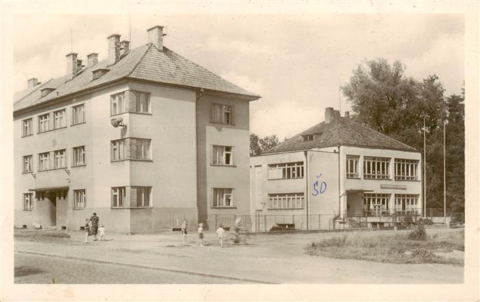 Tyniste nad Orlici Reichenau Knieschna CZ Wohnhaus Schule