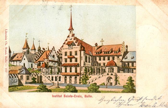 Bulle FR Institut Sainte Croix