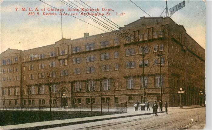 Chicago Illinois USA Y.M.C.A. Sears Roebuck Dept.
