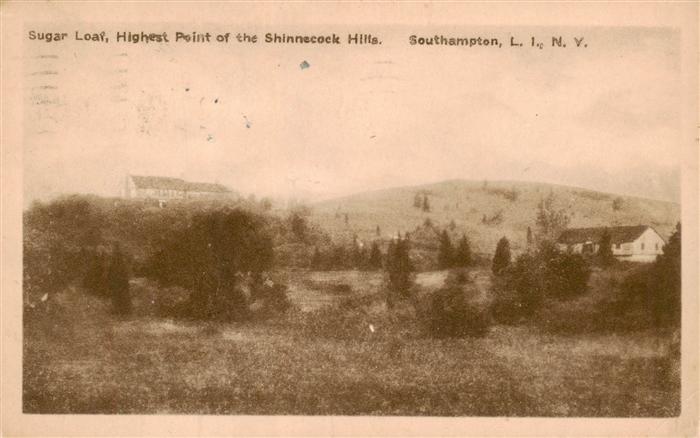 Southampton New York USA Suggar Loaf highest point of the Sinnecock Hills